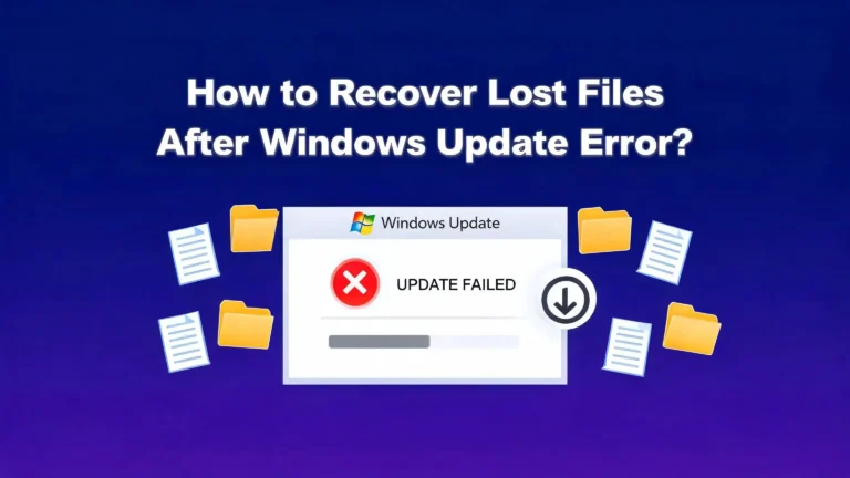 How to Recover Lost Files After a Windows Update Error?
