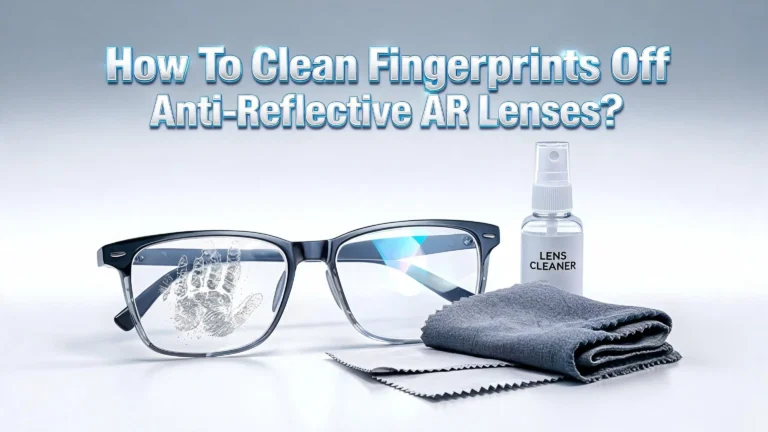 How To Clean Fingerprints Off Anti Reflective AR Lenses?