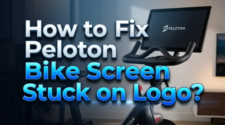 How to Fix Peloton Bike Screen Stuck on Logo?