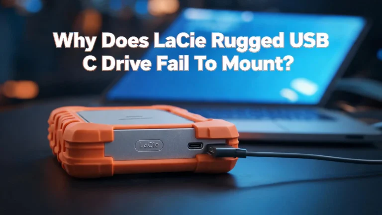 Why Does LaCie Rugged USB C Drive Fail To Mount?