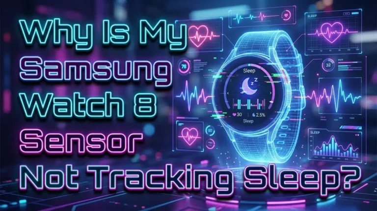 Why Is My Samsung Galaxy Watch 8 Sensor Not Tracking Sleep?