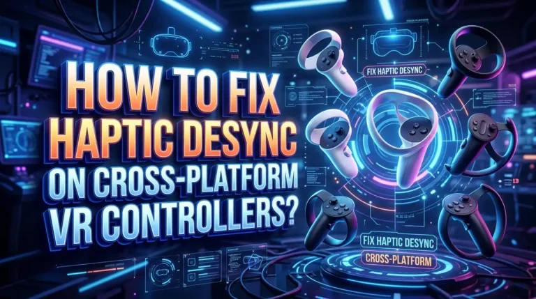How To Fix Haptic Desync On Cross Platform VR Controllers?
